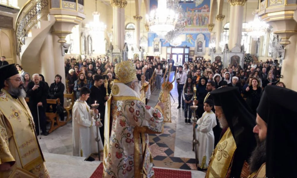 Πλήθος πιστών στην πρώτη λειτουργία στη Δαμασκό - Πατριάρχης Αντιοχείας: “Οι Χριστιανοί αποτελούν αναπόσπαστο κομμάτι αυτού του εθνικού ιστού”